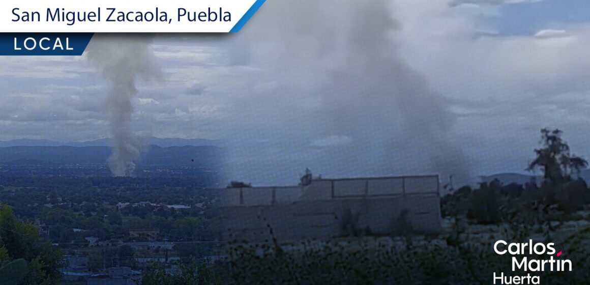 Explosión de polvorín en San Miguel Zacaola activa a cuerpos de emergencia