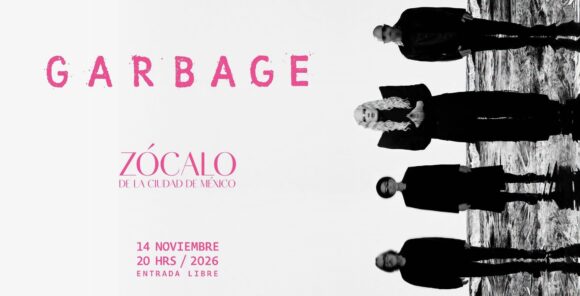 Garbage confirma concierto gratuito en el Zócalo de la CDMX