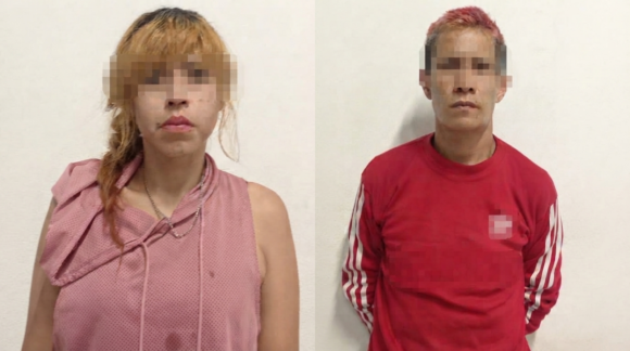 Detienen a pareja vinculada con asaltos a Oxxo y narcomenudeo en San Francisco Mayorazgo