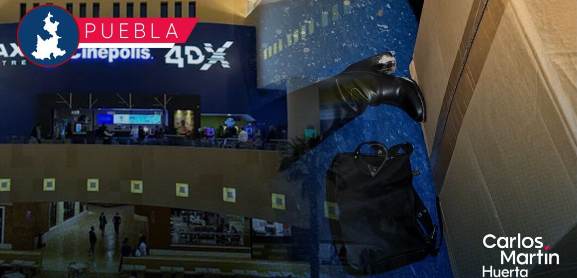 Hallan a joven desorientada y semidesnuda en Cinépolis Angelópolis