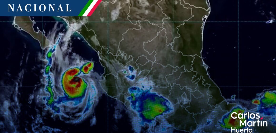 Huracán Simón se degrada a categoría 1; vigilan probabilidad ciclónica en Oaxaca