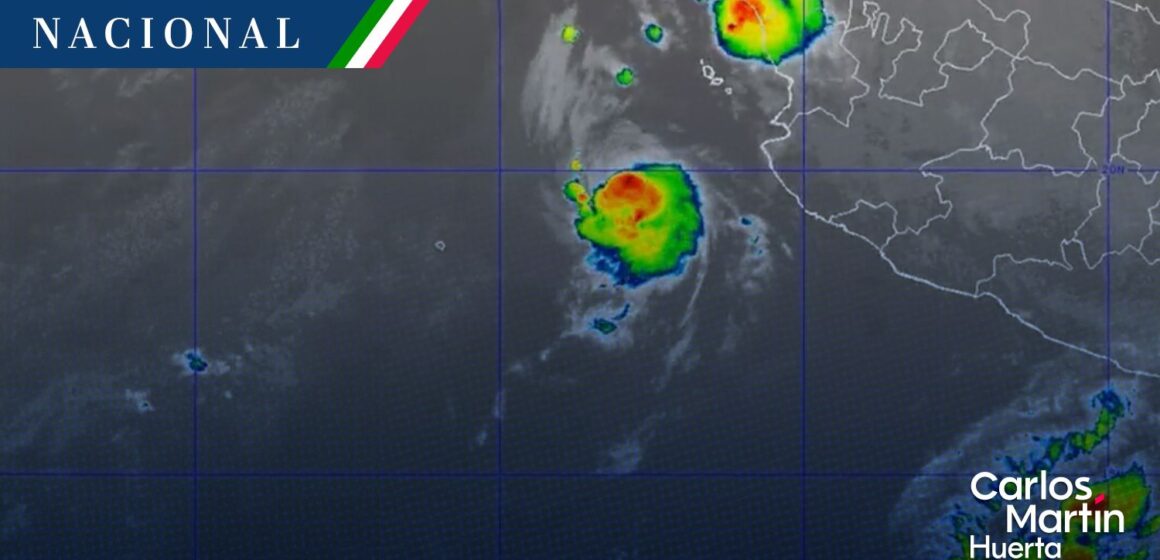 Simón se intensifica a categoría 2 y nace la tormenta tropical Trudy frente a Oaxaca y Guerrero