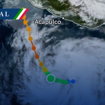 Huracán Vance - frente frío 3 Frente frío 3 y huracán Vance provocarán lluvias muy fuertes y caída de aguanieve en México
