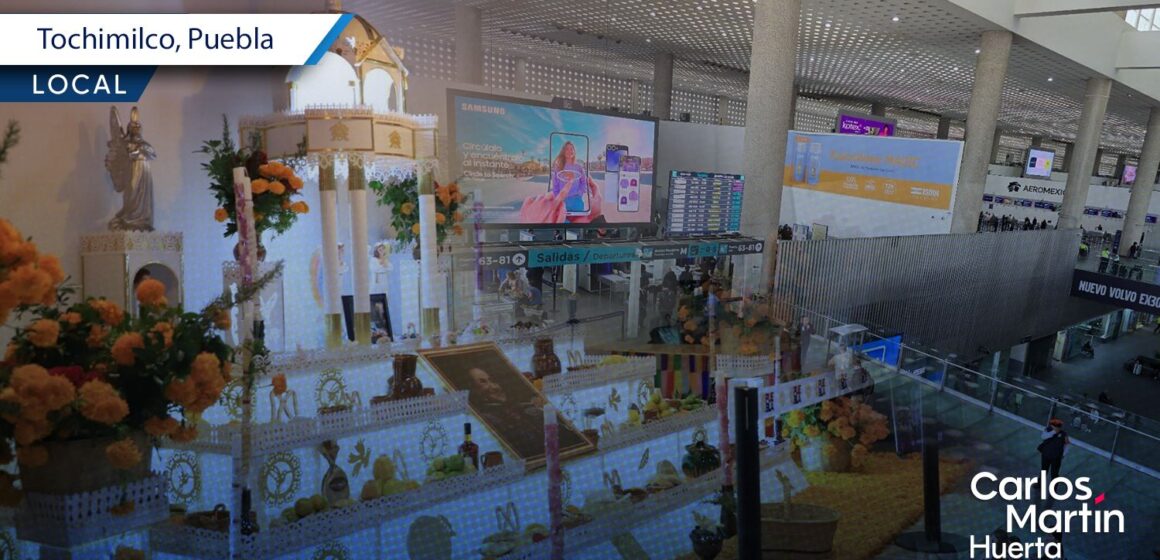 Llegarán las ofrendas monumentales de Tochimilco al Aeropuerto Internacional Benito Juárez