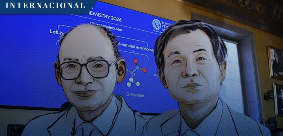 Otorgan el Nobel de Química 2026 a los pioneros de la síntesis asimétrica y la homoquiralidad