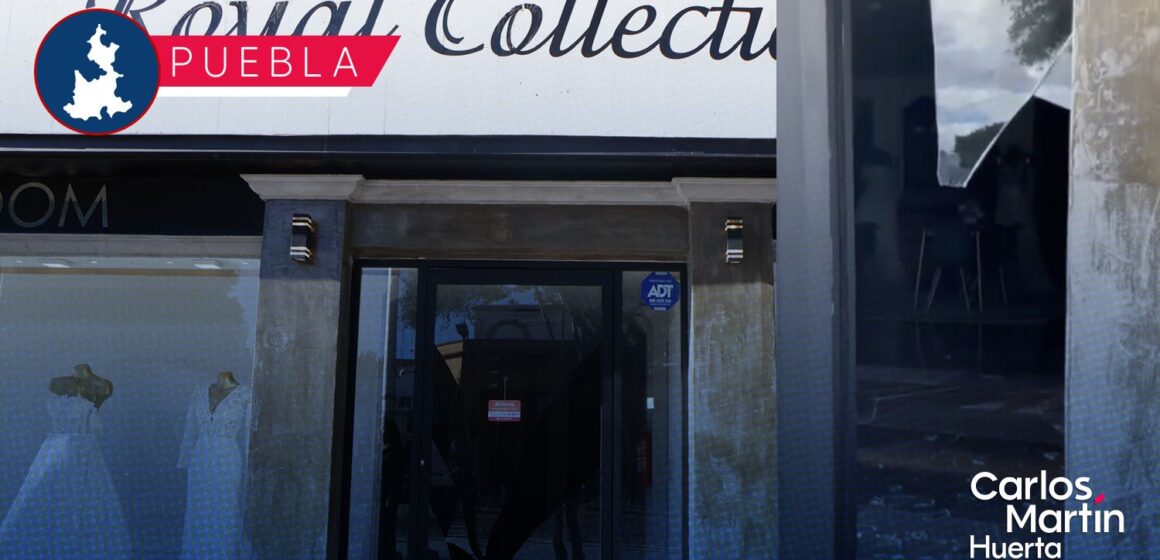 Nuevamente dan cristalazo a tienda de novias Royal Collection en Avenida Juárez Nuevamente dan cristalazo a tienda de novias “Royal Collection” en Avenida Juárez