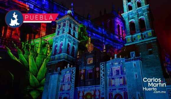 Catedral de Puebla será sede de videomapping monumental por Fiestas Patrias