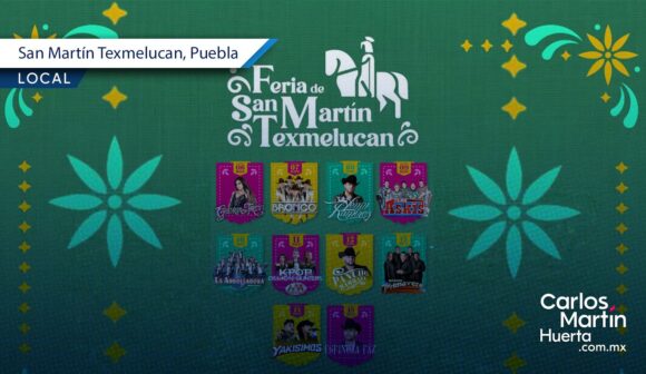 Presentan cartelera oficial de la Feria de San Martín Texmelucan 2026