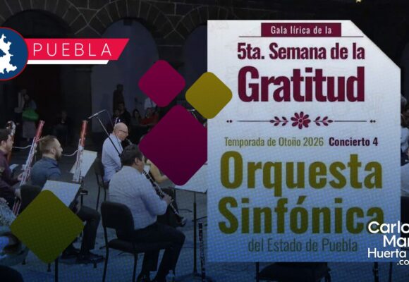 Puebla albergará la Gala Lírica de la 5ª Semana de la Gratitud en San Pedro Museo de Arte
