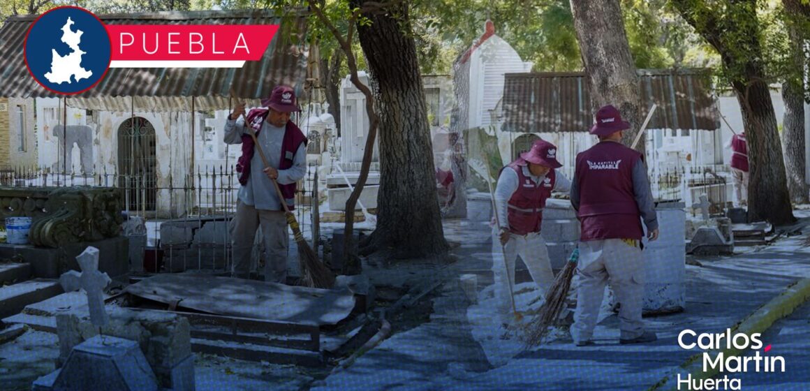 Puebla alista el Panteón Municipal para Todos Santos; conoce los horarios, servicios y operativos Puebla alista el Panteón Municipal para Todos Santos: conoce los horarios, servicios y operativos