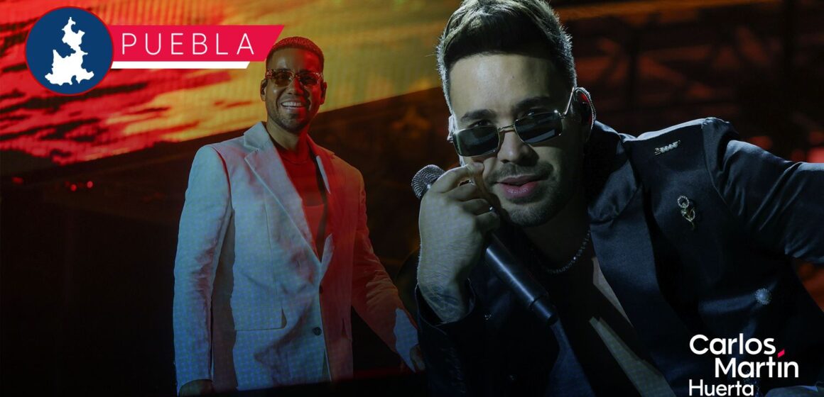 Romeo Santos y Prince Royce conquistan Puebla con la gira Mejor Tarde Que Nunca
