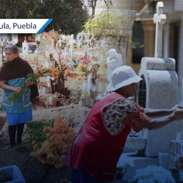 San Andrés Cholula prevé recibir a más de 100 mil visitantes en panteones por Día de Muertos
