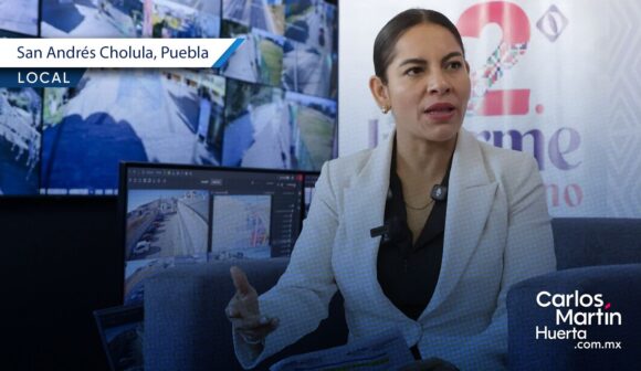 San Andrés Cholula reporta inversión de 30 millones de pesos en videovigilancia