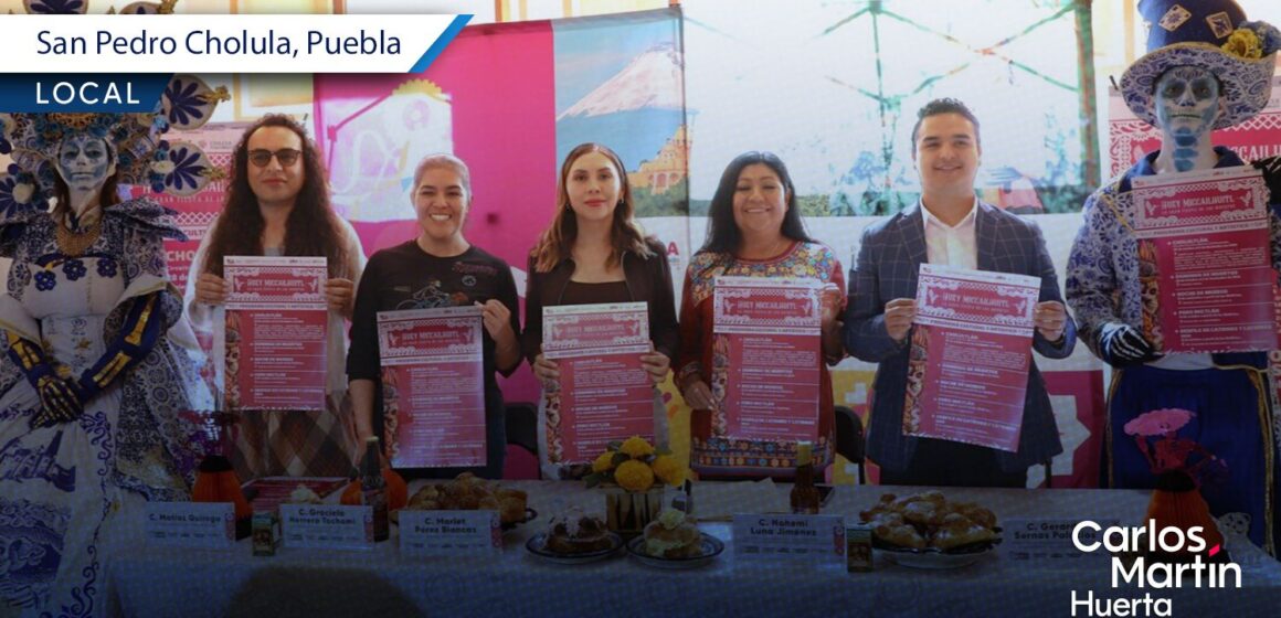 San Pedro Cholula prevé recibir a más de 200 mil visitantes por Día de Muertos