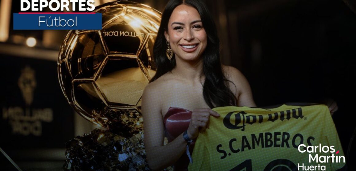 Scarlett Camberos hace historia y se posiciona en el lugar 21 del Balón de Oro Femenil