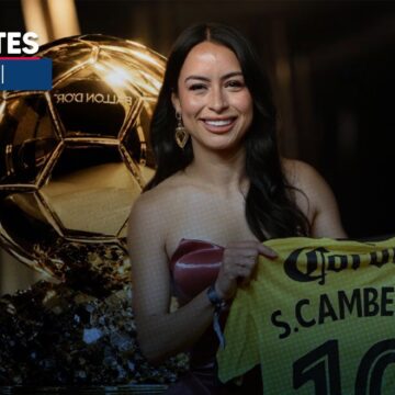 Scarlett Camberos - Balón de Oro Scarlett Camberos hace historia y se posiciona en el lugar 21 del Balón de Oro Femenil