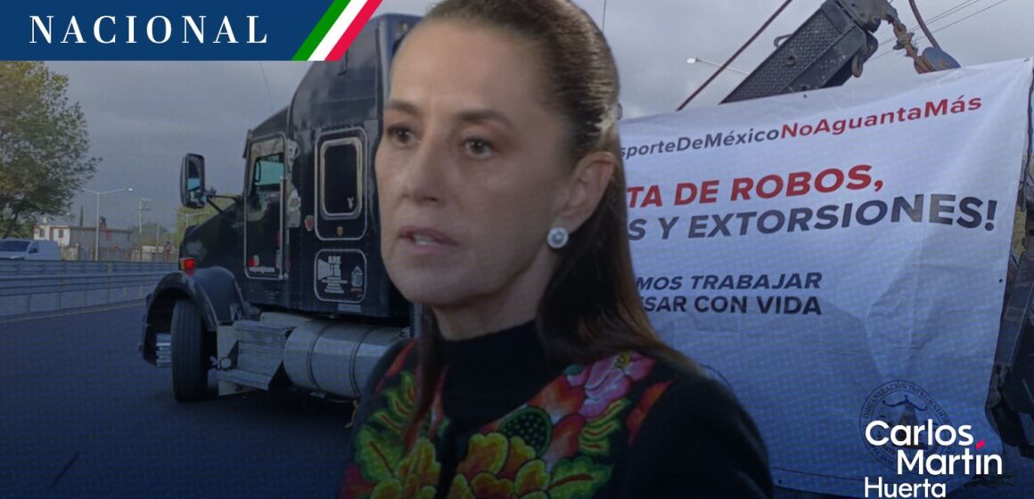 Sheinbaum - transportistas Sheinbaum anuncia reunión entre transportistas con Segob y Hacienda por paro