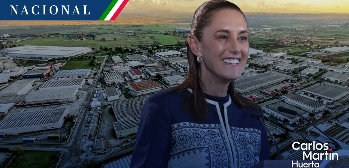 Sheinbaum anuncia 20 nuevos parques industriales dentro del Plan México