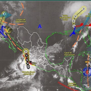 Simón categoría 4 Huracán Simón alcanza la categoría 4 y amenaza las costas de Colima y Jalisco