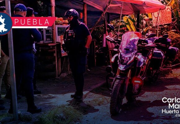 Sujetos armados roban camión de Coppel con electrodomésticos en la Sierra Norte de Puebla