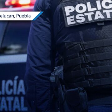 Tras persecución, patrulla estatal impacta motocicleta con joven a bordo en Texmelucan