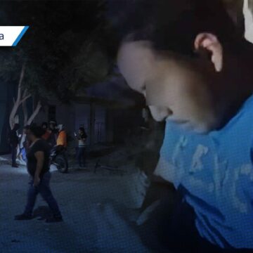 Vecinos detienen a delincuente tras intentar robar una motocicleta en Tehuacán