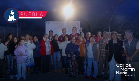 Modernizan más de 100 luminarias en la colonia Alseseca con Puebla Brilla