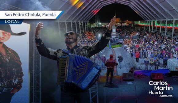 Los Hijos del Pueblo ponen a bailar a miles en la Gran Feria de Cholula