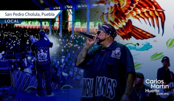 Kumbia Kings y el tradicional Grito de Independencia cierran la Gran Feria de San Pedro Cholula