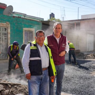 Ayuntamiento de Puebla sancionará a quien dañe calles  rehabilitadas