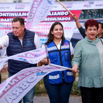 Inicia Lupita Cuautle rehabilitación de La Luna, una vialidad clave para la Delegación Atlixcáyotl