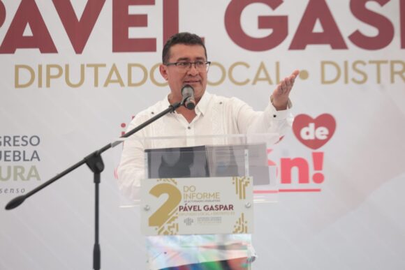 Rinde Pável Gaspar su Segundo Informe; destaca iniciativas con sentido social y trabajo en territorio