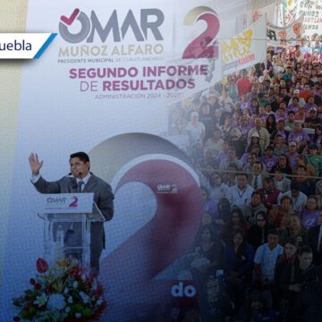 Obras, seguridad y bienestar: Así fue el Segundo Informe de Gobierno de Omar Muñoz en Cuautlancingo