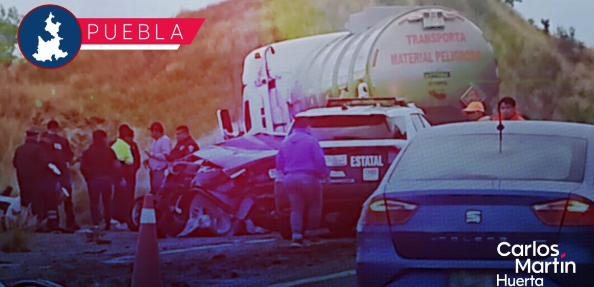 Tragedia en la Vía Atlixcáyotl: Conductor de tráiler se queda dormido y mata a joven de 20 años