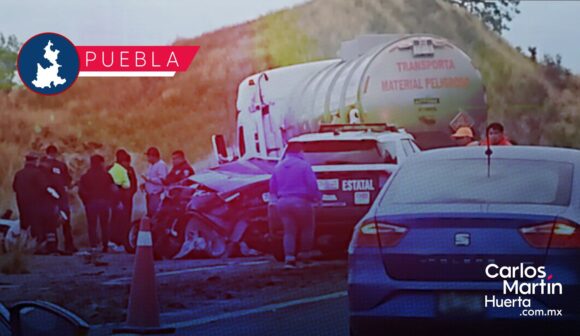 Tragedia en la Vía Atlixcáyotl: Conductor de tráiler se queda dormido y mata a joven de 20 años