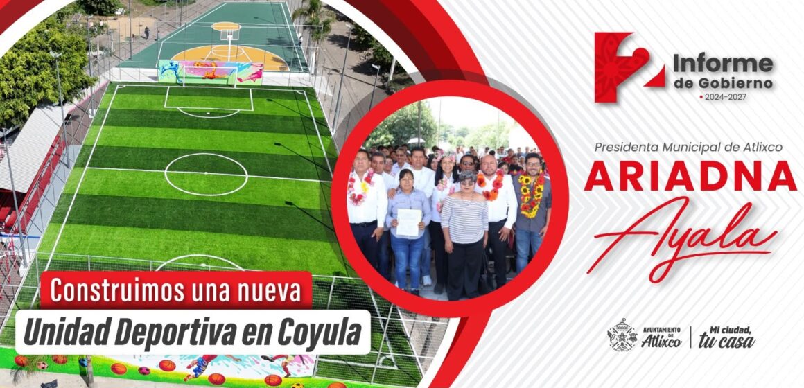 Ariadna Ayala invierte más de 181 millones de pesos en obra pública para transformar Atlixco