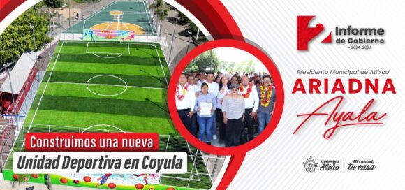 Ariadna Ayala invierte más de 181 millones de pesos en obra pública para transformar Atlixco