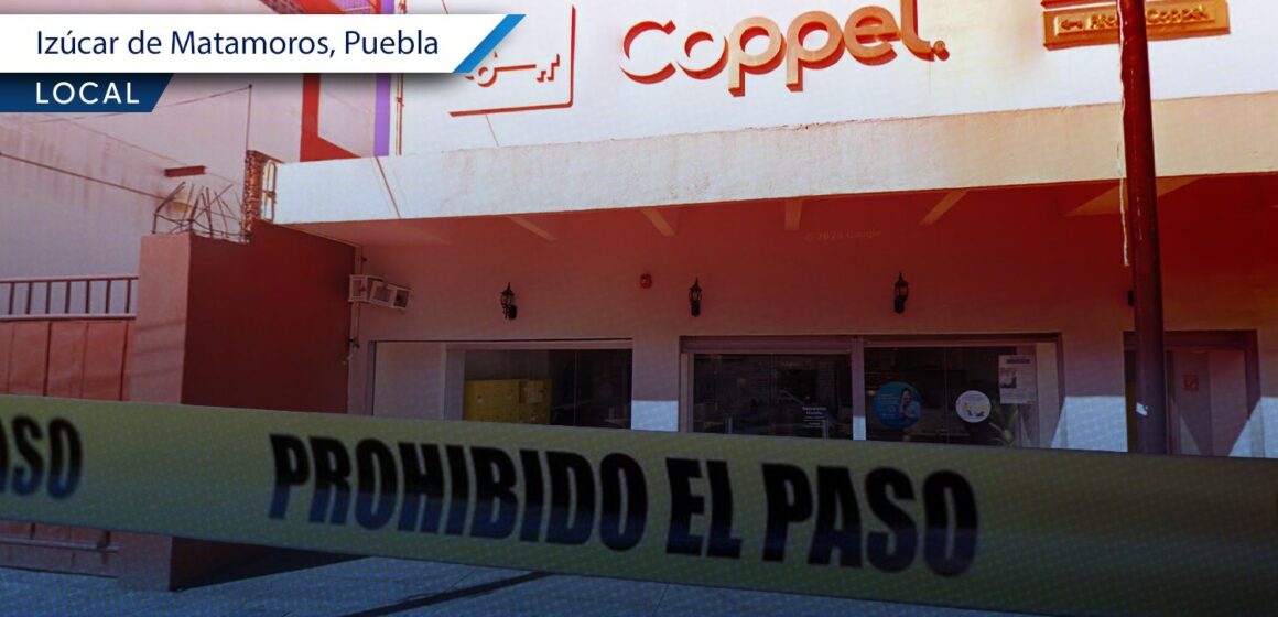 Sustraen joyería en tienda Coppel del centro de Izúcar de Matamoros