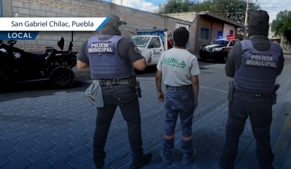 Rescatan a trabajador tras ser víctima de un secuestro virtual en San Gabriel Chilac