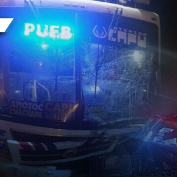 Fuerte accidente en la carretera federal Puebla-Tehuacán, cobra la vida de una persona