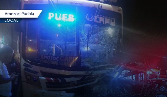 Fuerte accidente en la carretera federal Puebla-Tehuacán, cobra la vida de una persona