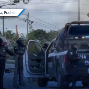 Denuncian pobladores de Xoxtla despliegue de la Policía Estatal y reactivación de pozo hídrico
