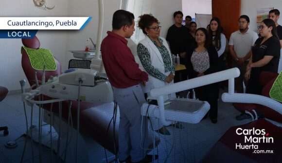 Inauguran nuevo consultorio de atención dental en la Inspectoría de Nuevo León en Cuautlancingo