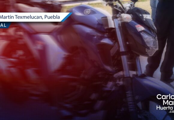 Motopatrulla de Texmelucan atropella a persona; ayuntamiento cubrirá los gastos médicos