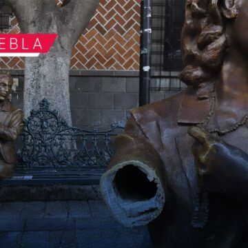 Vandalizan por tercera vez en el año la escultura de Elena Garro en Puebla
