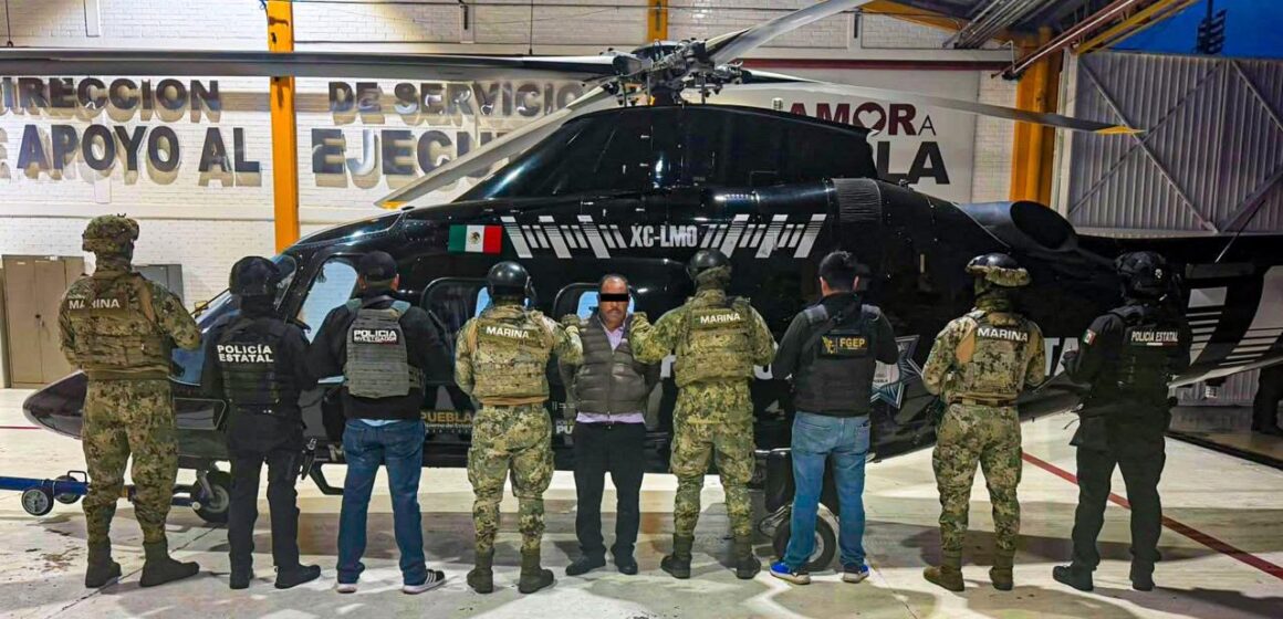 Detienen a “El Moco”, presunto líder criminal vinculado al huachicol en Puebla e Hidalgo