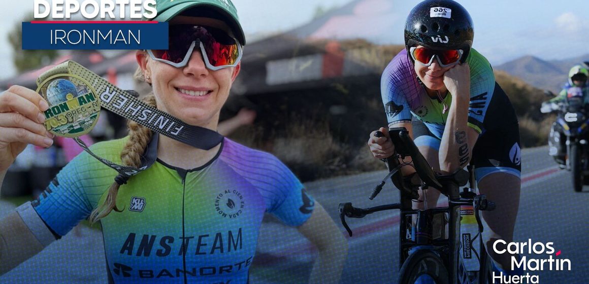 La poblana Alina Hanschke se proclama campeona del IRONMAN de Kona