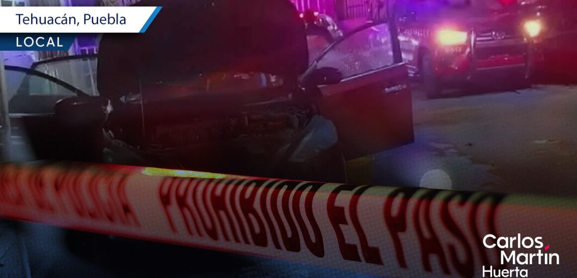 Prenden fuego a vehículo y balean domicilio en Tehuacán