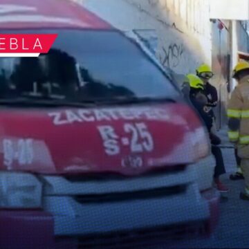 Unidad de la Ruta S25 se pasa un tope y lesiona a abuelito en la 4 Poniente