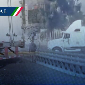 Tráiler sin frenos evita catástrofe en la caseta de San Marcos gracias a rampa de emergencia